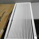 HVAC Premium 38" X 14" Aluminum Return Grille - Easy Air Flow - Linear Bar Grilles [Outer Dimensions: 39.875 X 15.875]