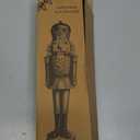 Nutcracker Decoration with Music and LED Lights Red Green Nutcracker Soldier Doll Christmas Table Figurine Holiday Home Decor Unique Festive Gift for Family & Friends