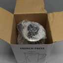 KYZ French Press Coffee Maker, 304 Stainless Steel with 4 Level Filter, 20oz Borosilicate Glass Coffee Press, Heat Resistant, Easy to Clean, 100% BPA Free for Coffee & Tea