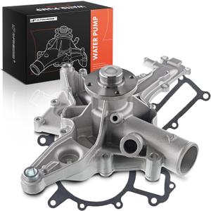 A-Premium Engine Water Pump W/Gasket [fits SOHC, 6,8Cyl 2.8 3.2 4.3 5.0 5.5] Compatible with Mercedes-Benz [C,CL,CLK,E,G,ML,S,SLK-Class] C280, CL500, C55 AMG, E320, G500 02-08, ML500, SLK320 & More