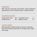 ORIJEN Grain Free High Protein Freeze Dried Dog Treats Ranch-Raised Beef Recipe 3.25oz Bag (3.25 Ounce (Pack of 1))