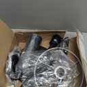 Floor Lamp Black, Standing Lamp, 58" Tall Lamps for Living Room, Simple Pole Lamp with Black Lampshade, On/Off Foot Pedal, Bright Dimming Light for Kids Room Bedroom Office Decor(Without Bulbs)