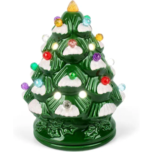 ARVIDSSON Christmas Wax Melt Warmer - Electric Ceramic Christmas Tree Wax Warmer for Scented Wax - Holiday Season Melter for Fragrance Cubes and Tarts, Gfit for Women and Kids