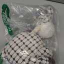 Squeaky Plush Dog Toys - Adorable Animal Designs with Soft Cotton Filling, Cute Stuffed Dog Chew Toys for Small, Medium Non-Aggressive Chewing Dogs Chewer (White - Giraffe/Lamb)