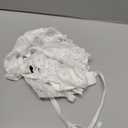 RSLOVE Lingerie for Women Sexy Floral Lace Bra and Panty Sets Two Piece Babydoll (Medium, White)