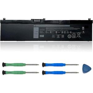 NYFJH Laptop Battery 11.4V 97Wh 8070mAh Replacement for Dell Precision 7530 7730 7540 7740 Series Notebook 5TF10 0WMRC 00WMRC GW0K9 0GW0K9