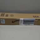 Yaocom 2strip 32" Vinyl U Shape Door Bottom Seal Slide on Door Sweep, White