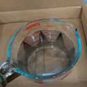 Pyrex 4-Cup Glass Measuring Cup For Baking and Cooking, Dishwasher, Freezer, Microwave, and Preheated Oven Safe, Essential Kitchen Tools (Clear)
