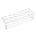 Uxcell 12-Well Acrylic 40mm Hole Diameter Test Tube Rack Holder Clear