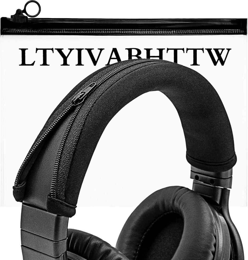 Headphone Headband Cover Compatible with Pro Model Headphone (Black)