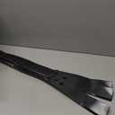 M136195 Mower Blade Compatibles with John Dee re 54" Cut Deck, TCU30316 Medium Lift Blade Compatibles with JD Z920, Z925, 657, Z915 Riding Mower, Replaces M135334, M164016, M144652, TCU30317
