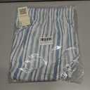 SANDY & SID 2025 Summer Womens Shorts Dressy Elastic Waist Pull On 5 Inch Inseam Pockets High Rise Stretchy Beach Casual Wear (Blue, XXL)