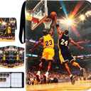 Basketball Cards Binder 900 Pockets,Trading Cards Holder Card Collectors Album,Trading Card Binder 9 Pocket with 50 Removable Sleeves
