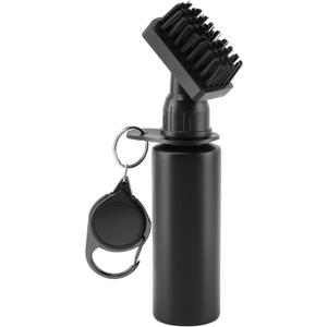 Golf Club Brush Cleaner with Water - Heavy Duty Retractable Clip- Squeeze Bottle for Easy Cleaning with Nylon Bristles