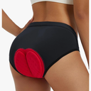 baleaf Women's 4D Padded Bike Underwear Cycling Shorts Biking Bicycle MTB Briefs Gear Clothes Biker Padding Size S (Black)
