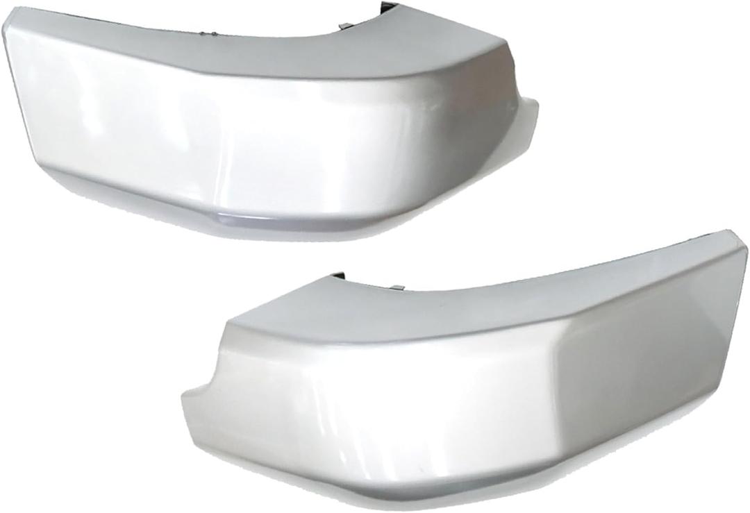 Silver Rear Bumper End Cap Compatible with FJ Cruiser 2007-2014