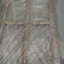 Sintosin Farmhouse Window Frame Wall Decor 30 Inch, Set of 2 Washed White and Burning Finish Wooden Arched Window Pane, Rustic Cathedral Wall Decor for Living Room Entryway Indoor