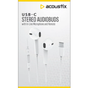 Acoustix USB C Stereo Earbuds, 1 Ct 