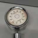 ANTOWER LED Shower Head with Handheld High Pressure Shower Heads Set with 79 Inch Shower Hose,Shower Holder,4 PP Cotton Filters,Turbo Fan Shower Water Temperature-Controlled One Key Pause Switch