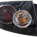 New Driver Side Tail Light Compatible with Mazda 3 2007-2009, MA2800136