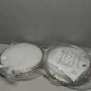 2-Pack 36W LED Ceiling Light Fixture (450W Equiv), 12IN Modern Flush Mount Ceiling Lights, Dimmable Ceiling Lamps Super Bright 3200LM, 3000K/4000K/5000K Adjustable for Bedroom Kitchen Bathroom Hallway (3CCT-Brushed Nickel)