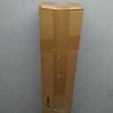 Lunmon 44 Pcs 4 ft Half Christmas Tree for Wall Corner Christmas Tree with Xmas Ball Light String Icicle Flowers Snowflake Ribbon Top Star for Holiday Indoor Party Decoration (Pink)