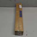 BeBecome Sliding Door Security Bar17-50 inch Adjustable Patio Door Security bar with Rubber Tips Apartment Bedroom Bottom of Door Heavy Duty Interior White