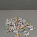 NICEVINYL Embroidered Iron-on Patches Applique: 72Pcs Random Assorted Decorative Patches Iron on/Sew on for Clothing Accessories