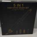 Shark Baby, Hair Dryer Brush 5 in 1, Negative Ion Blow Dryer Brush Set Upgrade Hot Air Brush Air Styler Curling Wrap Air Curler,