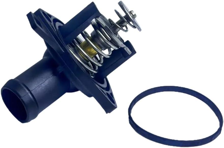 Engine Coolant Thermostat Housing Assembly Compatible with 2003-2007 Honda Accord 2003-2011 Honda Element Only for 2.4L L4 Vehicles Replace 19301RAAA02 19301RAAA01 19301-RAA-A01 19301-RAA-A02 THH-002