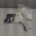 Pressure Washer Short Gun, Foam Cannon with 1/4 Inch Quick Connector, Power Washer with 5 Pressure Washer Nozzle Tips, M22-14 mm Inlet Connector