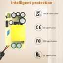 26.3V Replacement for Shark Detect Pro Charger Compatible with Shark IW1111 T6 Detect Pro Cordless Vacuum XBTR625KDC DK25A-263080H-U YLS0251A-T263080 Power Adapter
