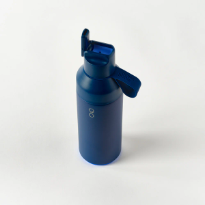 On The Go Reusable Bottle Blue And Green 16 OZ
