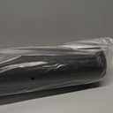 Saloniture Full Round Massage Table Bolster Pillow Pad - 26 x 6 Inch - Black