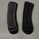 Sportneer upgraded ankle weights for kids, Curved Design for Ankles, 0.5 lbs x 2, Black-Gray