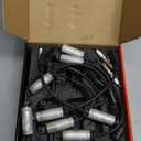 A-Premium 1 Ignition Coils with 6 Spark plug Wires and 6 Iridium Spark Plugs Compatible with Ford Ranger 2001-2003 V6 3.0L & Mazda B3000 2001 V6 3.0L, FLEX