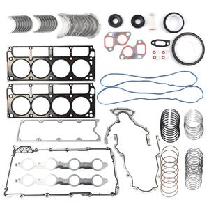 SAOKNCE Engine Rebuild Re-Ring Bearings Kit w/Gasket Bolt Compatible with 1999-2017 GM Chevrolet GMC Gen III 4.8L 5.3L 6.0L Replace# 12558178