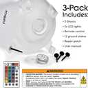 FUNBOY Standing Ghost Halloween Dcor (3 Pack)  Freestanding Indoor/Outdoor Spooky Decorations for Lawn, Porch, or Entryway