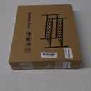 Z&L HOUSE 2-Tier Shoe Rack for Closet, Stackable Bamboo Shoe Rack for entryway, Hallway, Bathroom, Multifunctional Utility Free Standing Shoe Shelf Black