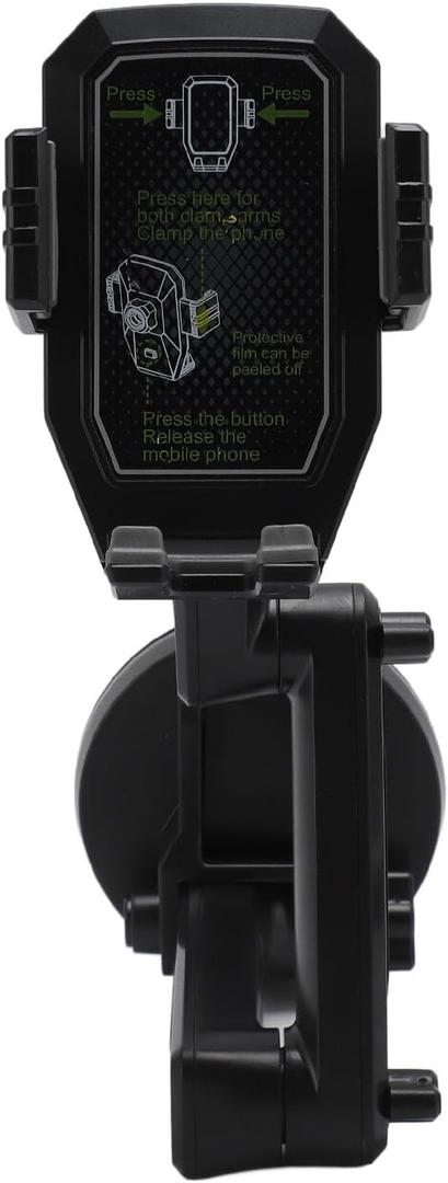 Truck Phone Holder Mount,Dashboard Windshield Phone Holder 16.9 inch Long Arm,Super Suction Cup Compatible with iPhone 16 Pro Max 15 Samsung