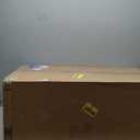 Marsail Armless-Office Desk Chair with Wheels: PU Leather Cross Legged Wide Chair,Comfortable Adjustable Swivel Computer Task Chairs for Home,Office,Make Up,Small Space,Bed Room, Grey