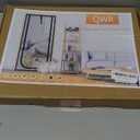 Upgraded Pet Screen Door,Fits Door Opening Size 34''x 83'',Thickened Cat Resistant Mesh Screen Door for Living Room,Kitchen,Bedroom,Cat Proof Screen with Zipper Closure.(U-Type,Black)