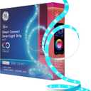 GE Cync Smart LED Strip Light, Color Changing Room Decor LED Light Strip, Works with Alexa and Google Home, Matter Compatible, LED Lights for Bedroom, Millions of Colors and White Tones, 16 Feet