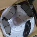 MOTOREVO Front Brake Kit for F-150 2004-2008 6-Lug 4WD Only (Not for 7-Lug Models) | High-Carbon Alloy Heavy-Duty Drilled & Slotted Rotors and Pads | GEOMET Coated