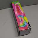 Pink and Tie Dye Spiral Lava Lamp | 14.5" Inches Tall | Aluminum Base and Cap with 25W Bulb Included | Classic/Vintage Liquid Motion Lamps | Multi-Colored Dynamic Blob Effects