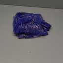 Artoid Mode 3PCS Blue Gold Gauze Table Runner 120 Inch 10FT, Glitter Metallic Foil Sheer Dining Wedding Anniversary Holiday Table Decor for Home Party