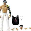 Mattel WWE Ultimate Edition Action Figure & Accessories Set, Jeff Hardy 6-inch Collectible with 30 Articulation Points, Swappable Pieces & Entrance Gear