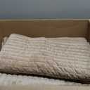 EverGrace Velvet Quilt Set King Size, Luxurious Soft Striped Channel Bedding Set, Lightweight Velvet Comforter for All Season, Oversized Bedspread Coverlet with 2 Matching Shams, Beige Taupe