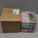 4800Pcs Pony Beads,24 Colors Pony Beads Bulk for Bracelets Making,Plastic Bead for Jewelry Making, DIY Crafting,Hair Braiding 6x9mm