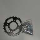 420 Chain 37 Teeth 58mm Rear Sprocket & #420 132 Links Chain Replacement Part
